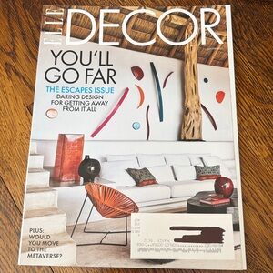 Elle Decor Magazine - Winter 2023 - NEVER READ!!  home decor interior design art